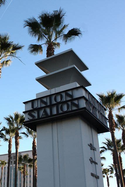 USA - Los Angeles - Union Station | Art deco exterior, Art deco architecture, Art deco font