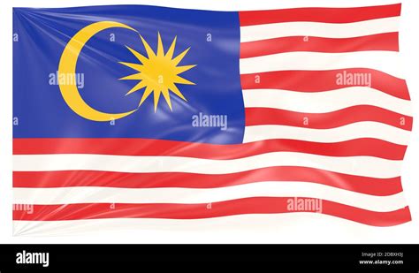 3d Illustration of a Waving Flag of Malaysia Stock Photo - Alamy