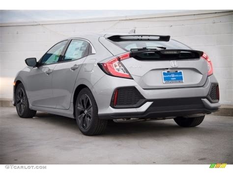 2018 Lunar Silver Metallic Honda Civic EX Hatchback #123948158 Photo #2 | GTCarLot.com - Car ...