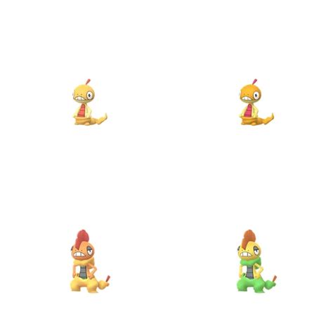 Shiny Scraggy and Scrafty comparisons. The shiny family debuts during this year’s Pokémon World ...