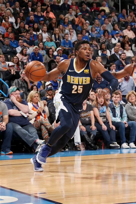 The Denver Nuggets lost to the Thunder on the road.