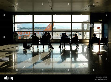 cagliari airport departure terminal, sardinia, italy Stock Photo - Alamy