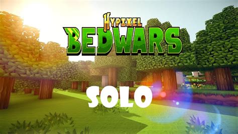 Solo bedwars is hard!!! - YouTube