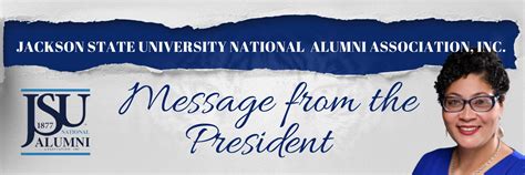 President's Message - Jackson State University National Alumni Association, Inc.