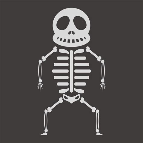 Halloween Skeleton Template - 15 Free PDF Printables | Printablee