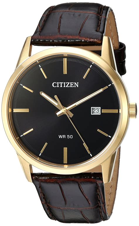 Citizen Herren Analog Quarz Uhr mit Leder Armband BI5002-06E: Amazon.de: Uhren