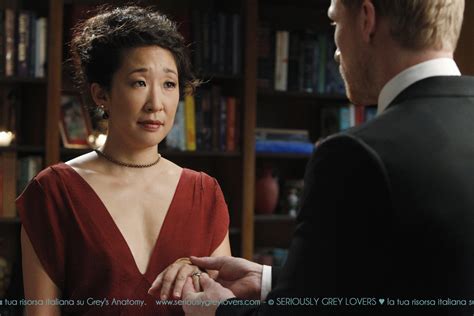 Grey's Anatomy: Cristina And Owen - Wedding Photos Galore | Sandra Oh News.