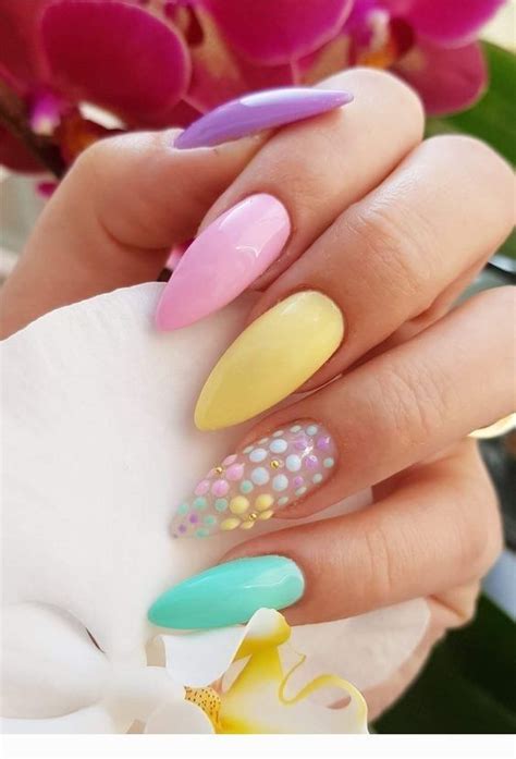 40 Spring Pastel Nails To Try This Year