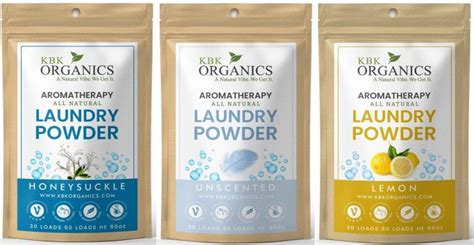 Three Organic Laundry Soap Samples - Get Yours Now!