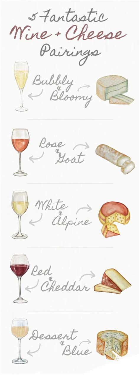 A Simple Guide for Wine and Cheese Pairings | Wine recipes, Wine food ...