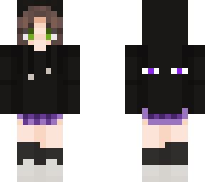 Enderman Girl | Minecraft Skin