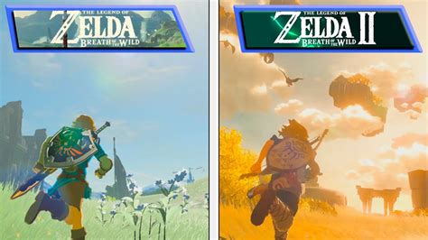 Zelda: Breath of the Wild 2 | Early Graphics Comparison & Other Details ...