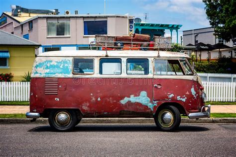 Classic VW Kombi Van editorial image. Image of vehicle - 267462415