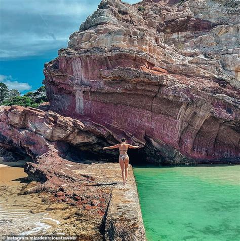 Travellers discover the Sapphire Coast's most Instagrammable gem, Aslings Beach Rock Pool near ...