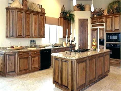 How To Refinish Oak Cabinets Without Stripping | einteriors.us ...