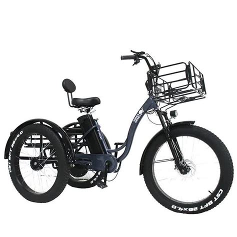 500W 48V 15ah Electric Tricycle Rear Basket E Trike - China Electric Tricycle and E Trike