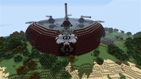 Futuristic Military Base Minecraft Map