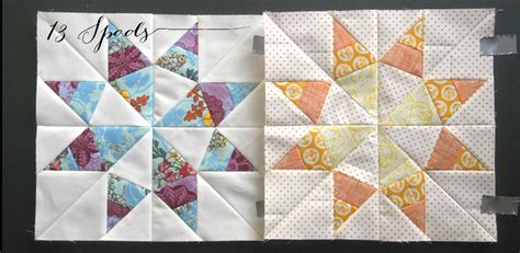 Texas Star Quilt Block - Paper Piecing Pattern — 13 Spools | Paper ...