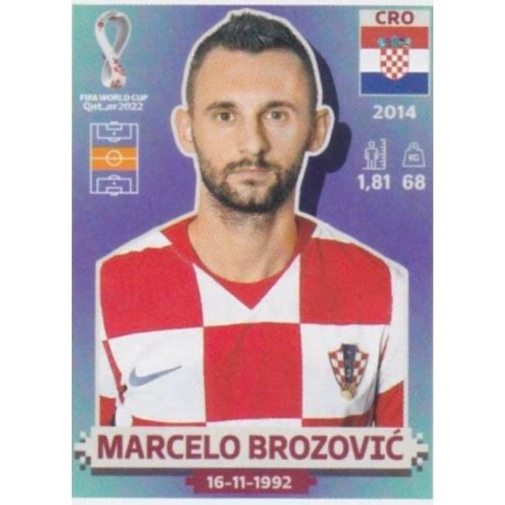 Venta Cromos Marcelo Brozović Croatia Panini Mundial Qatar 2022 España