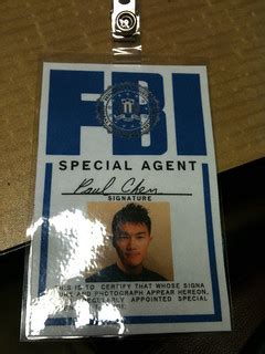 Unsolve - FBI Badge | Act as FBI special agent Paul Chen | EvenLee | Flickr