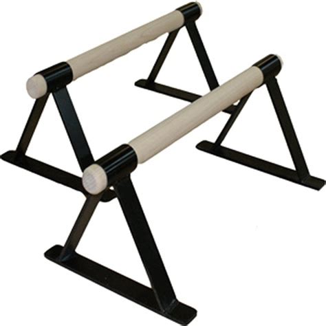 24" Parallettes (Set of 2). 24" Long. 1 1/2 Diameter Hardwood Bar. All ...