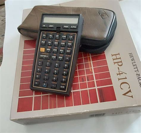 vintage calculator Hewlett Packard HP41 CV | eBay