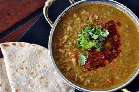 Punjabi Sabut Moong Ki Dal Recipe (Whole Green Lentils Cooked With ...