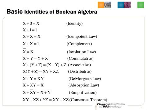 PPT - ECE2030 Introduction to Computer Engineering Lecture 5: Boolean Algebra PowerPoint ...