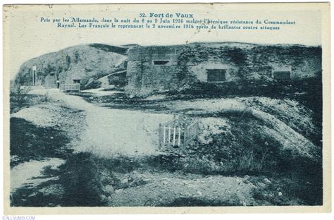 Fort de Vaux, Verdun - France - Postcard - 42653