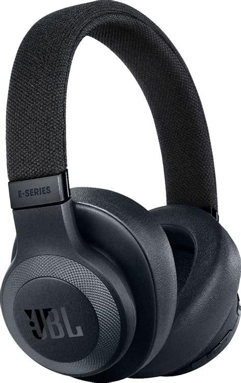 JBL - E65BTNC Wireless Noise-Cancelling Over-the-Ear Headphones - Matte Black | eBay