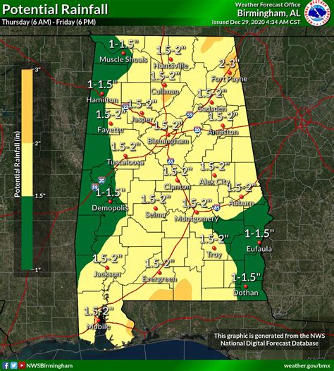 Severe weather possible in Alabama on New Year’s Eve - al.com