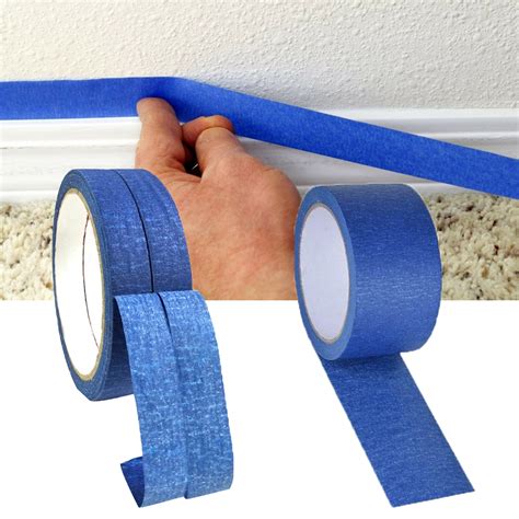 AAIV Blue Adhesive Paint Dedicated Peeling Craft Peel Masking Tape Painter Tape House Painting ...