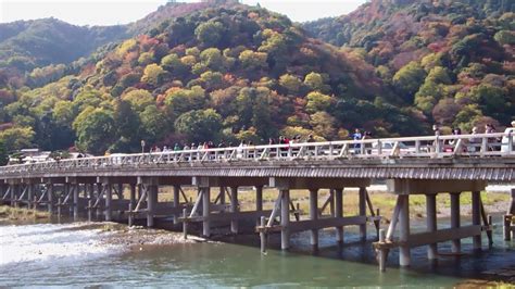 Togetsukyo Bridge, Arashiyama District, Kyoto Prefecture - YouTube