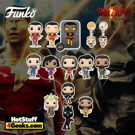 2023 NEW Fury Of The Gods (Shazam! 2) Funko Pops!