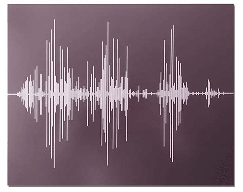 Soundwave Art ™ offers a great selection of custom sound wave art