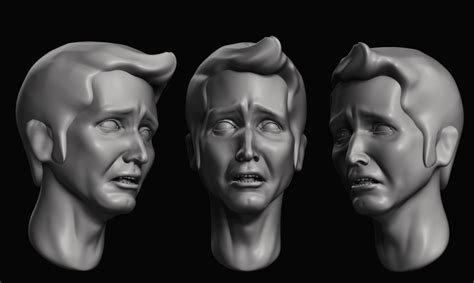 ArtStation - Portrait Sculpting Practice