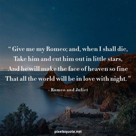 50 Best Romeo and Juliet Quotes by Shakespeare | PixelsQuote.Net