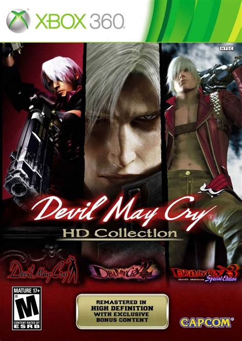 Devil May Cry HD Collection- pack fronts for the PS3 and 360