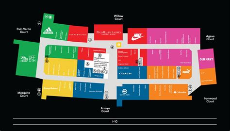 St Louis Premium Outlet Mall Map | IQS Executive