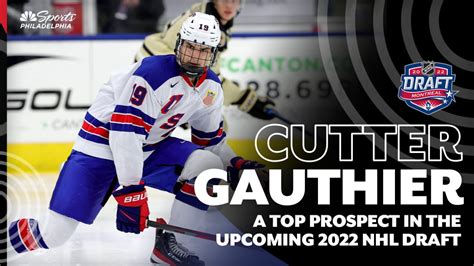 2022 NHL draft prospect: Cutter Gauthier – NBC Sports Philadelphia