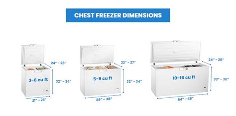 Freezer Sizes Guide: Chest, Deep, Upright Freezers