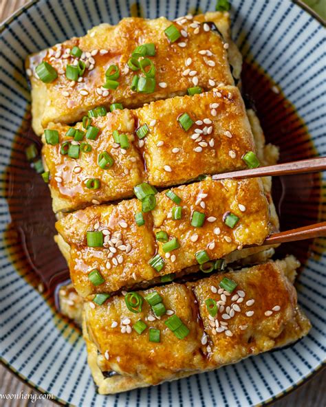 How to Make Vegan Unagi (Eel) from tofu and potato - WoonHeng