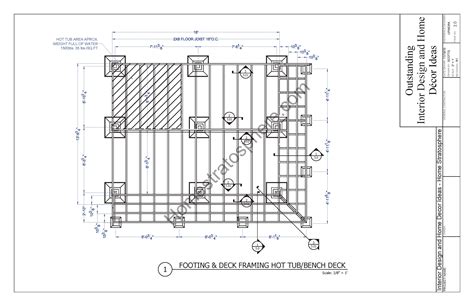 Hot Tub Deck Design Plan (Free PDF Download)