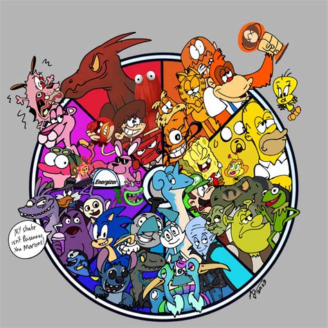 Ultimate Character Color Wheel by AlexisJ153984 on DeviantArt