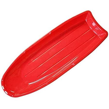 Snow Sled Winter Sleds for Kids and Adult with Pull Rope, Plastic ...