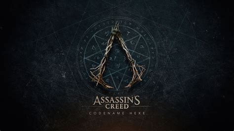 Assassins Creed Hexe Game Logo 4K #4861i Wallpaper PC Desktop