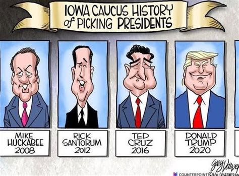 Iowa Caucus History Of Picking Presidents : r/PoliticalHumor