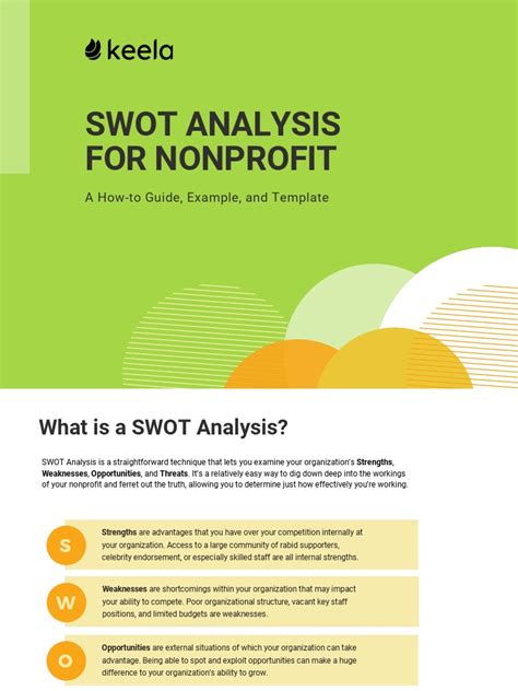 SWOT Analysis For Nonprofits | PDF | Swot Analysis | Economies