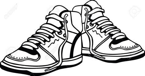 Shoes Clipart Black And White | Free download on ClipArtMag