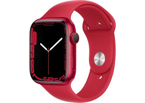 Apple Watch Series 7 GPS 44mm (PRODUCT)Red Aluminum with (PRODUCT)Red ...